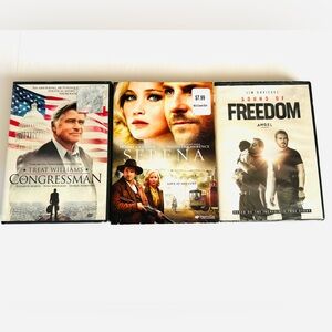DVD Lot Of‎ 3 Drama Movie Night Bundle